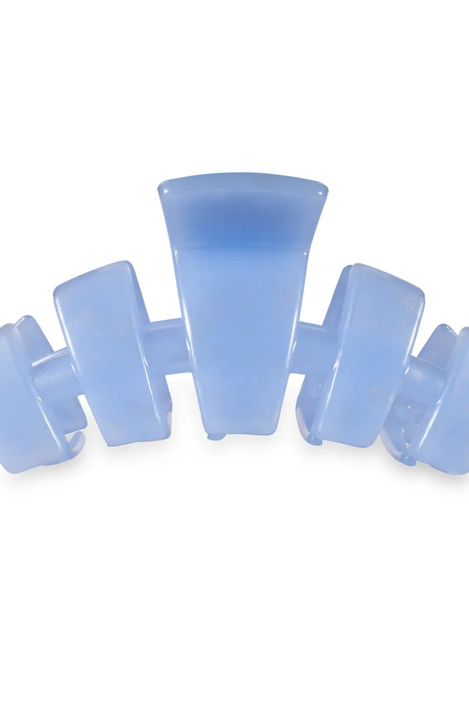 TELETIES Medium Classic Claw Hair Clip - Blue Lagoon