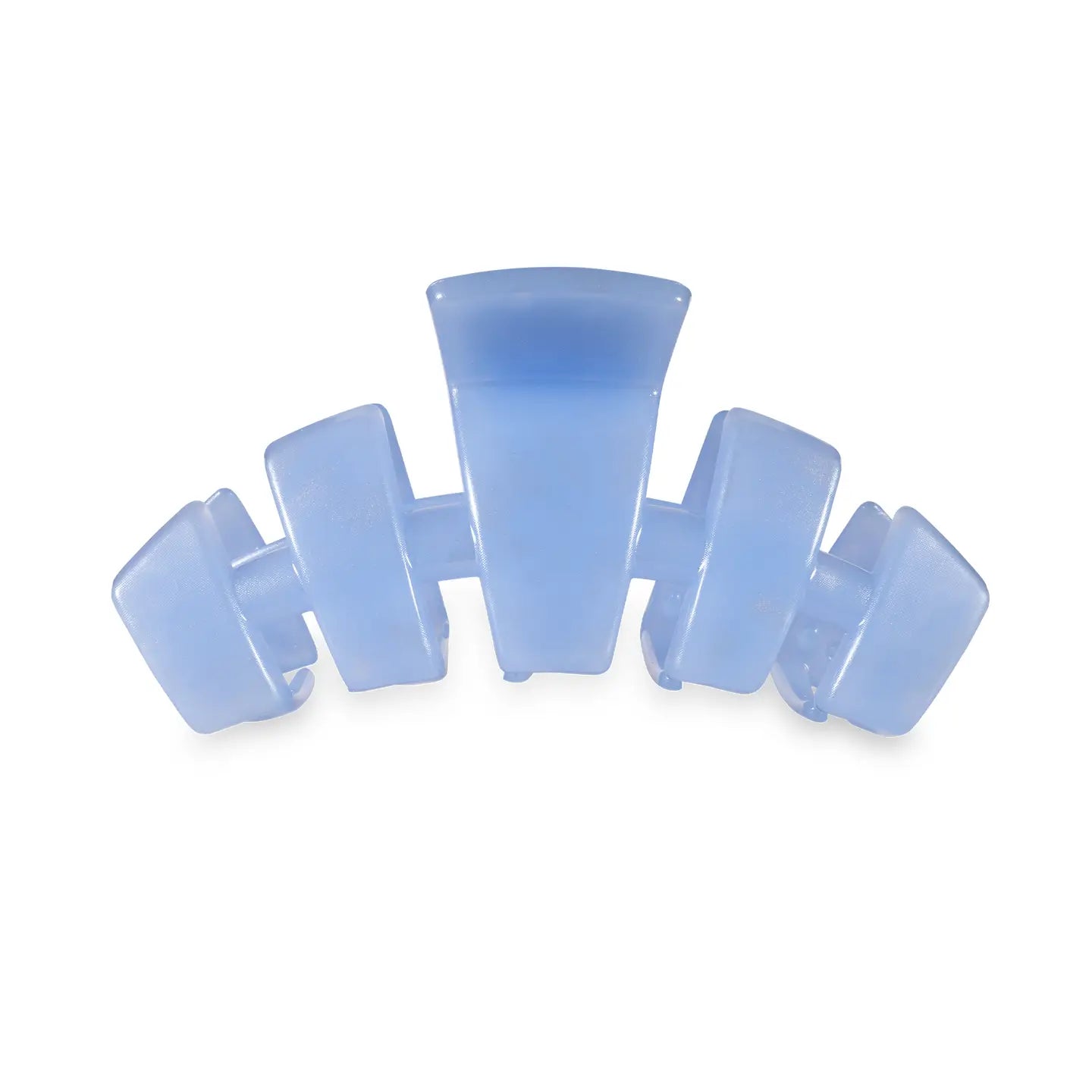 TELETIES Medium Classic Claw Hair Clip - Blue Lagoon