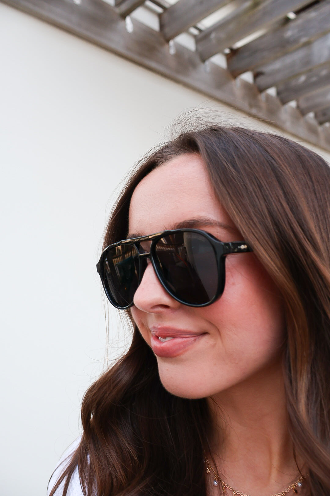 Classic Aviator Sunglasses - Black