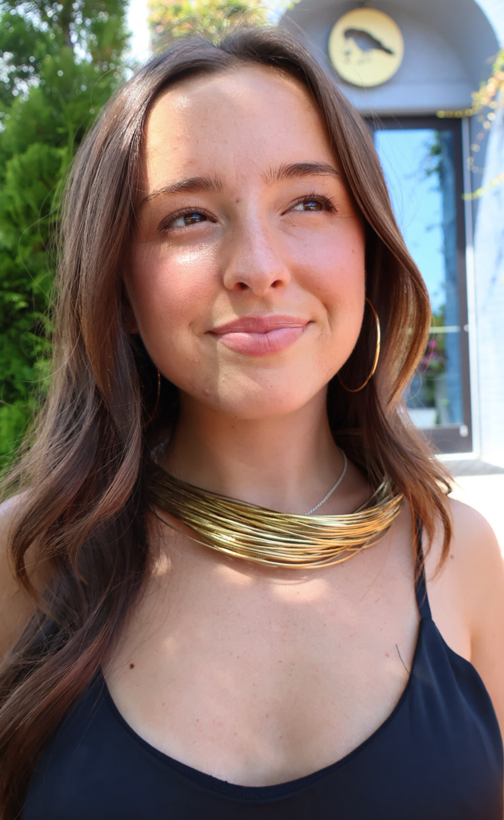 Gold Multi-Strand Necklace