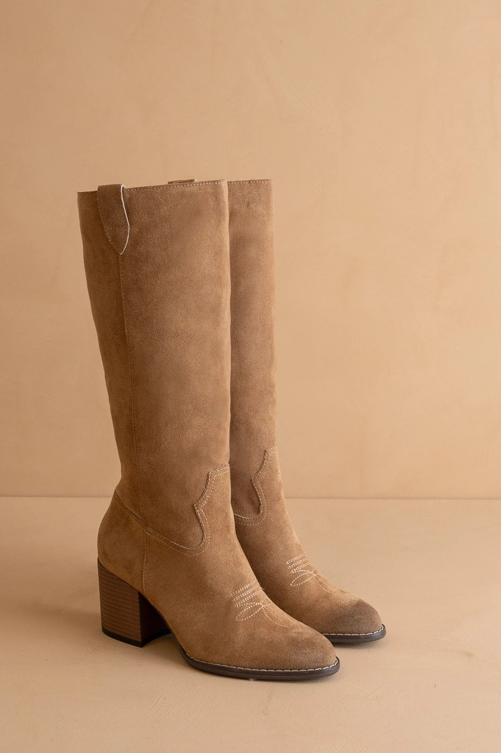 Roxanne Western Knee-High Boots