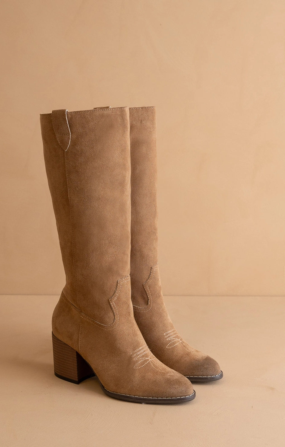 Roxanne Western Knee-High Boots