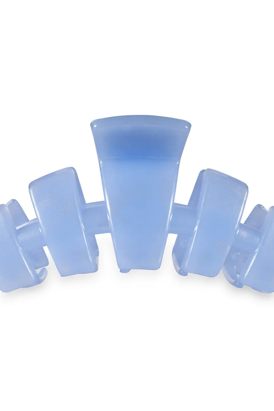 TELETIES Small Classic Claw Hair Clip - Blue Lagoon