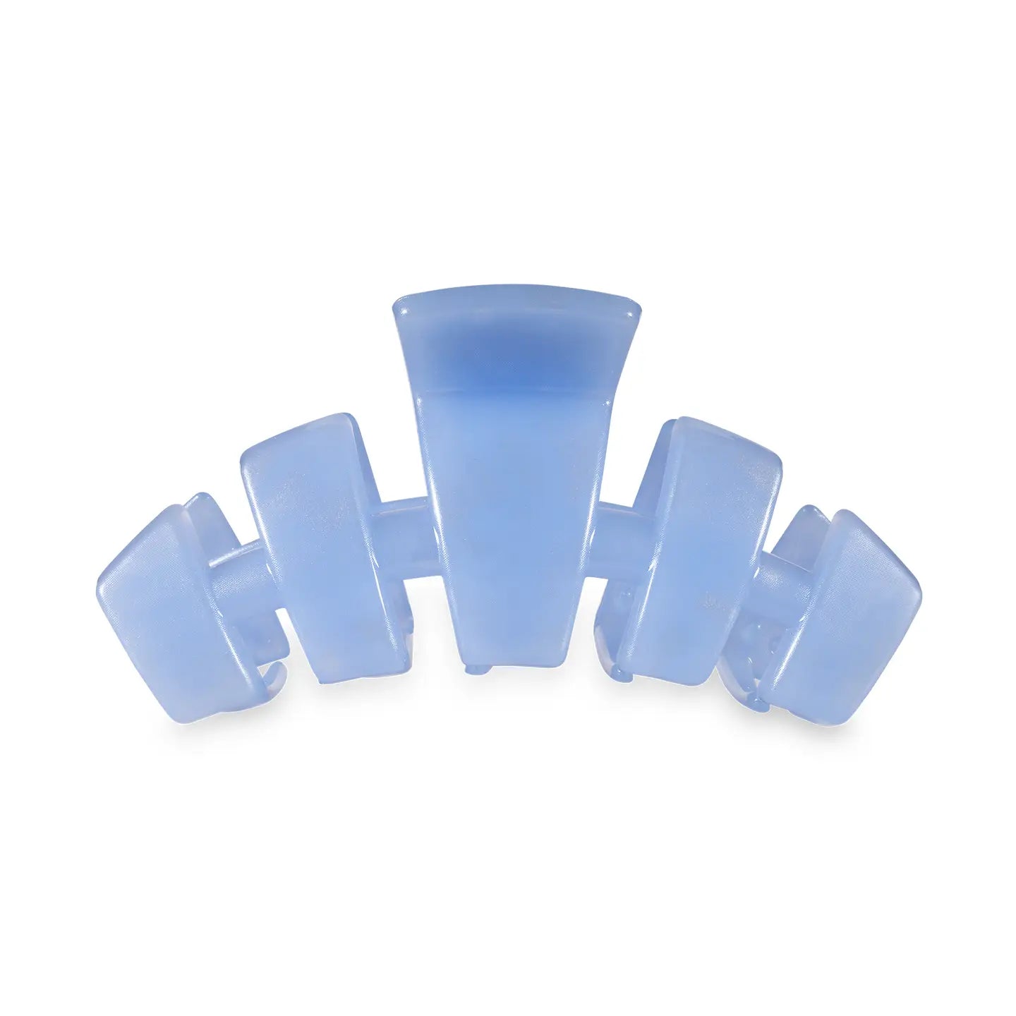 TELETIES Small Classic Claw Hair Clip - Blue Lagoon