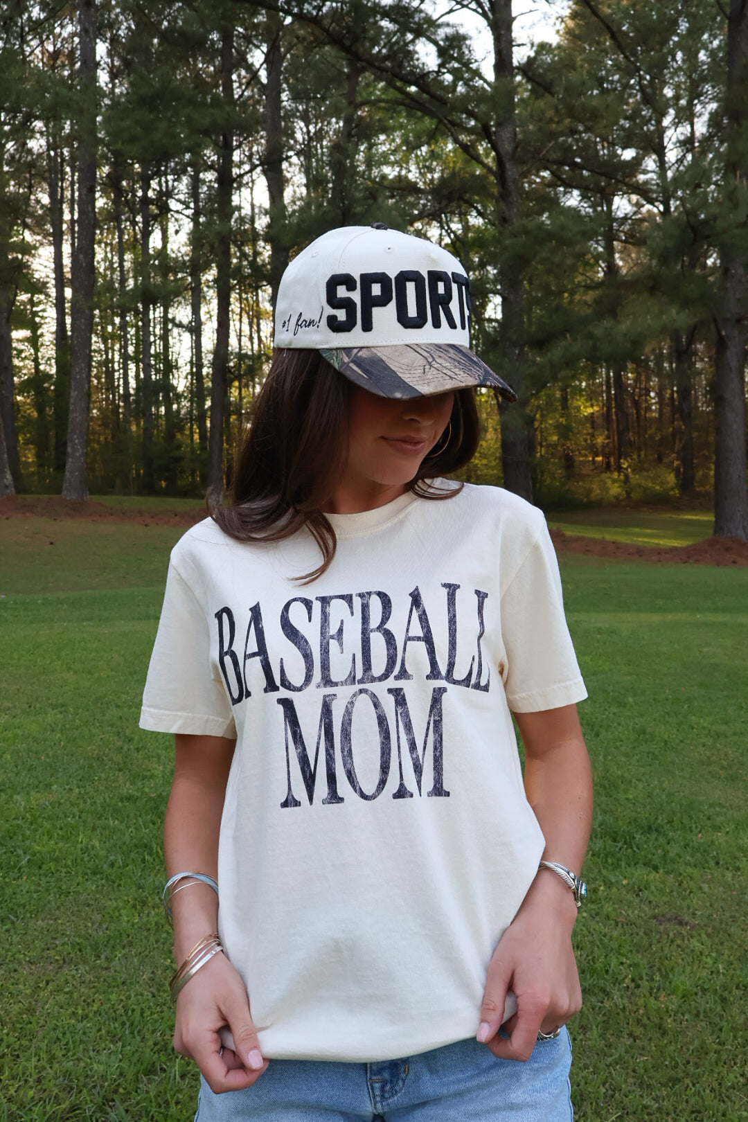 Baseball Mom Graphic Tee