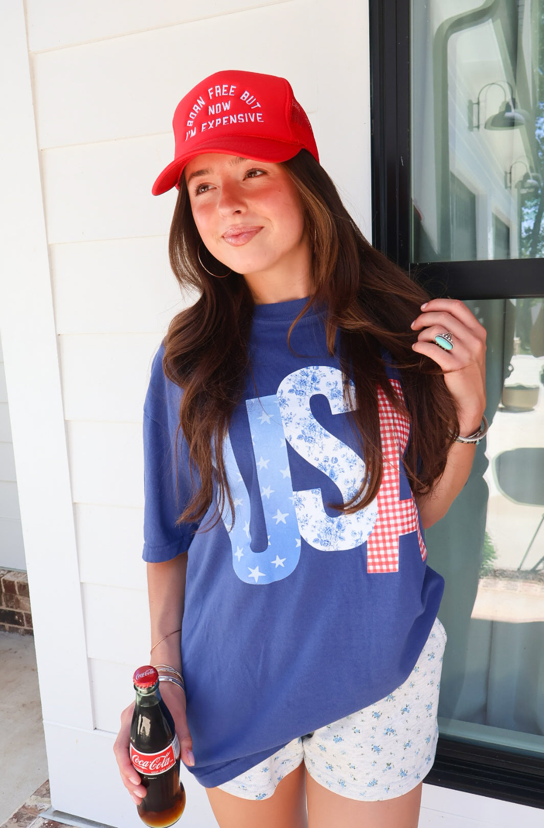 USA Patchwork Graphic Tee