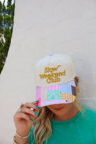 Slow Weekend Club Patchwork Trucker Hat