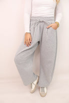 Easy Days Barrel Sweatpants - Heather Gray