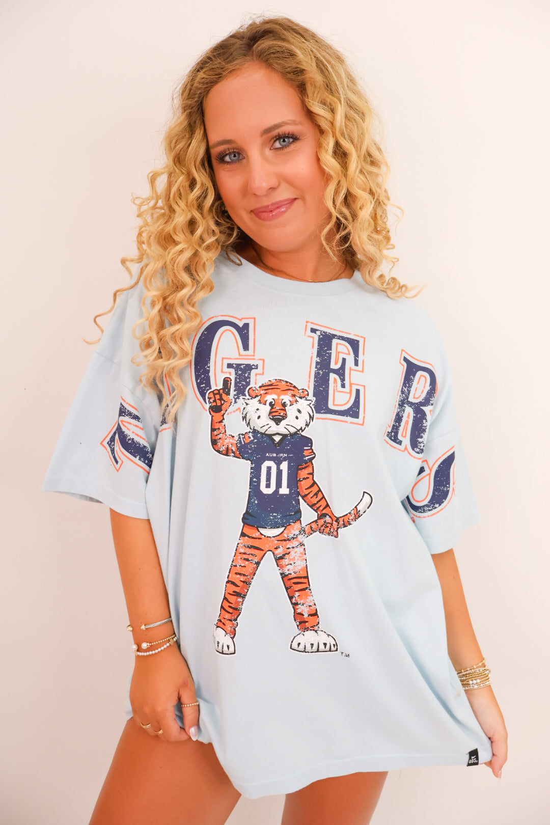 Oversized Aubie Auburn Tigers Tee
