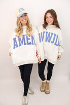 Reversible AMEN / WWJD Mock Neck Pullover