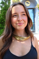 Gold Multi-Strand Necklace