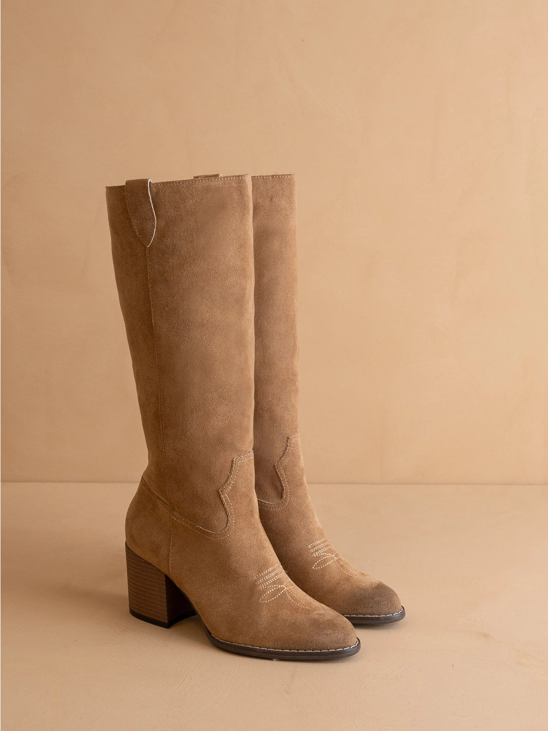 Roxanne Western Knee-High Boots