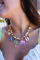 Coastal Charm Statement Necklace