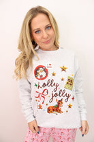 Holly Jolly Vintage Christmas Sweatshirt