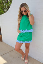 Palm Beach Scallop Skort Set