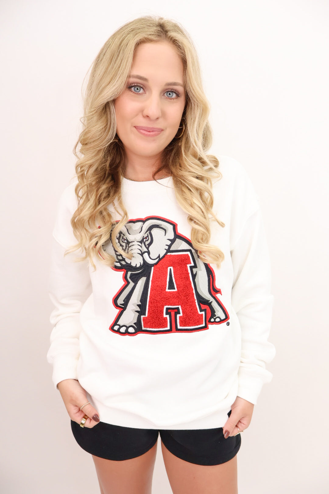 Chenille Alabama Mascot Sweatshirt