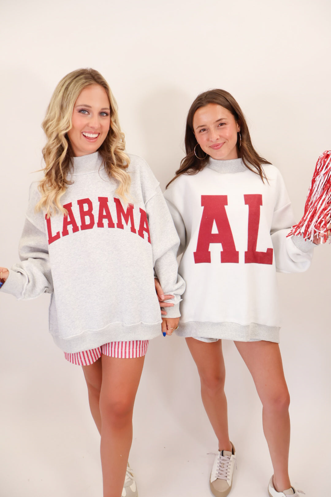 Alabama / AL Reversible Mock Neck Pullover