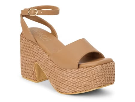 Matisse Beach Arden Platform Heel - Natural Tan
