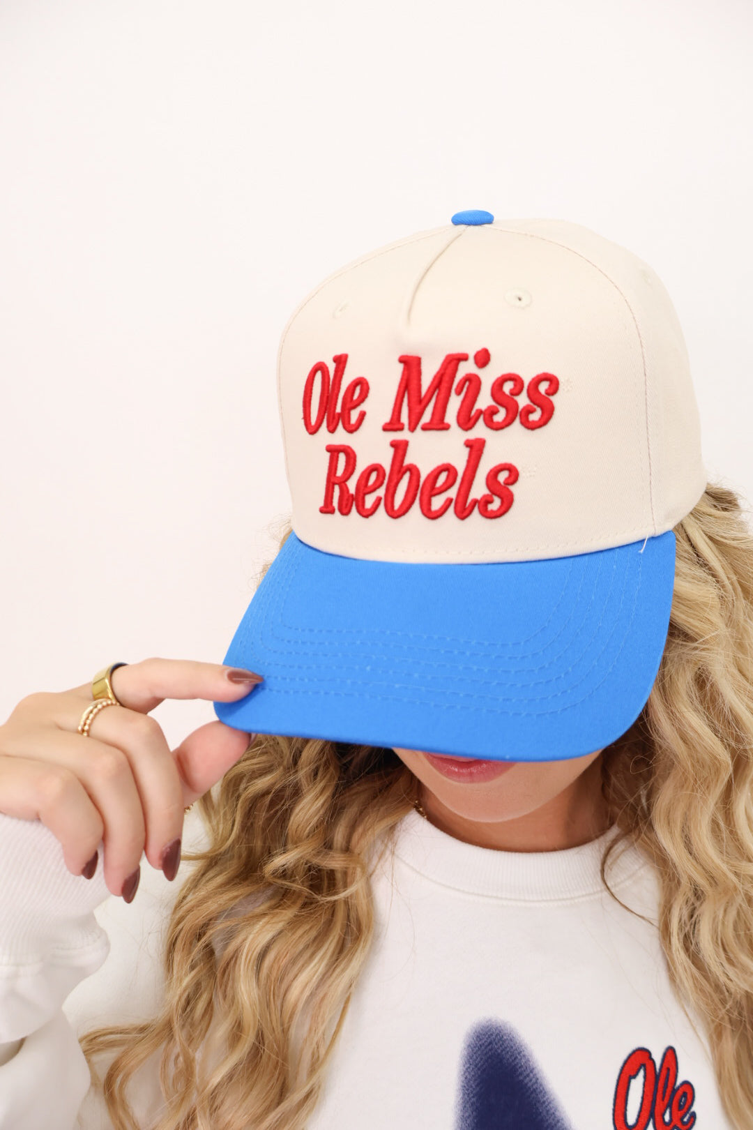 Ole Miss Rebels Embroidered Hat