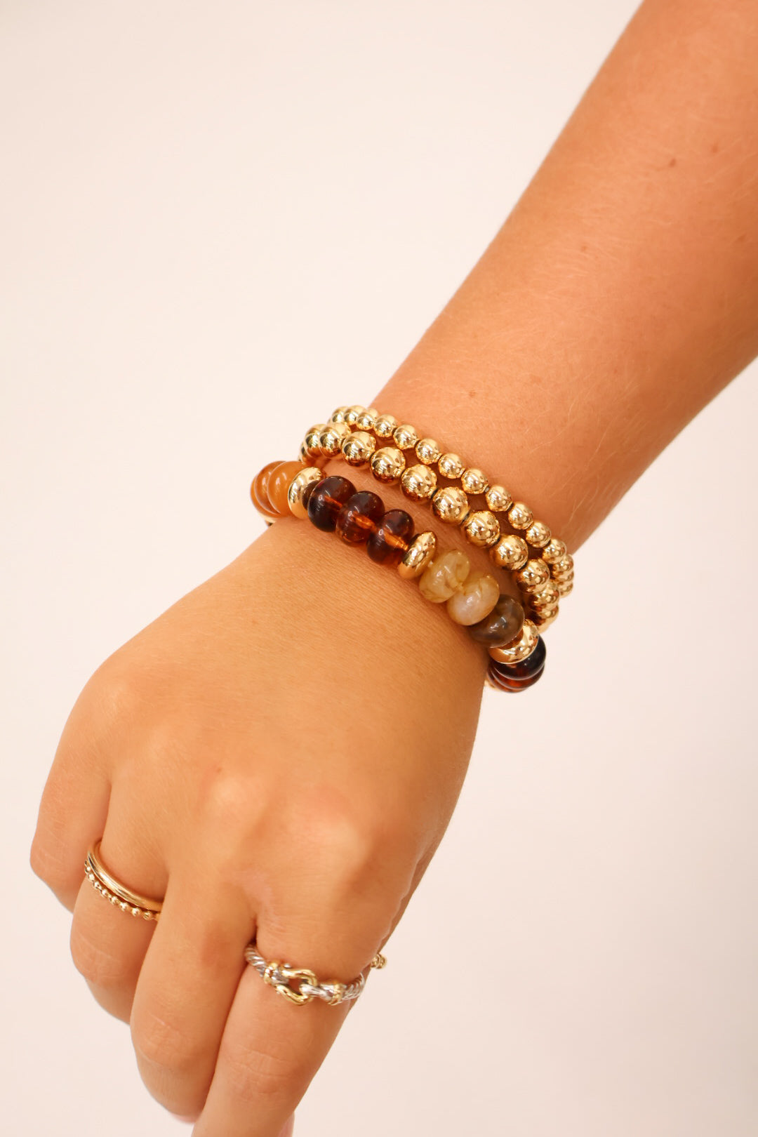 Teal Scarf Necklace with Hammered Cross Pendant