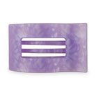 TELETIES Medium Flat Rectangle Hair Clip - Lavender Mist