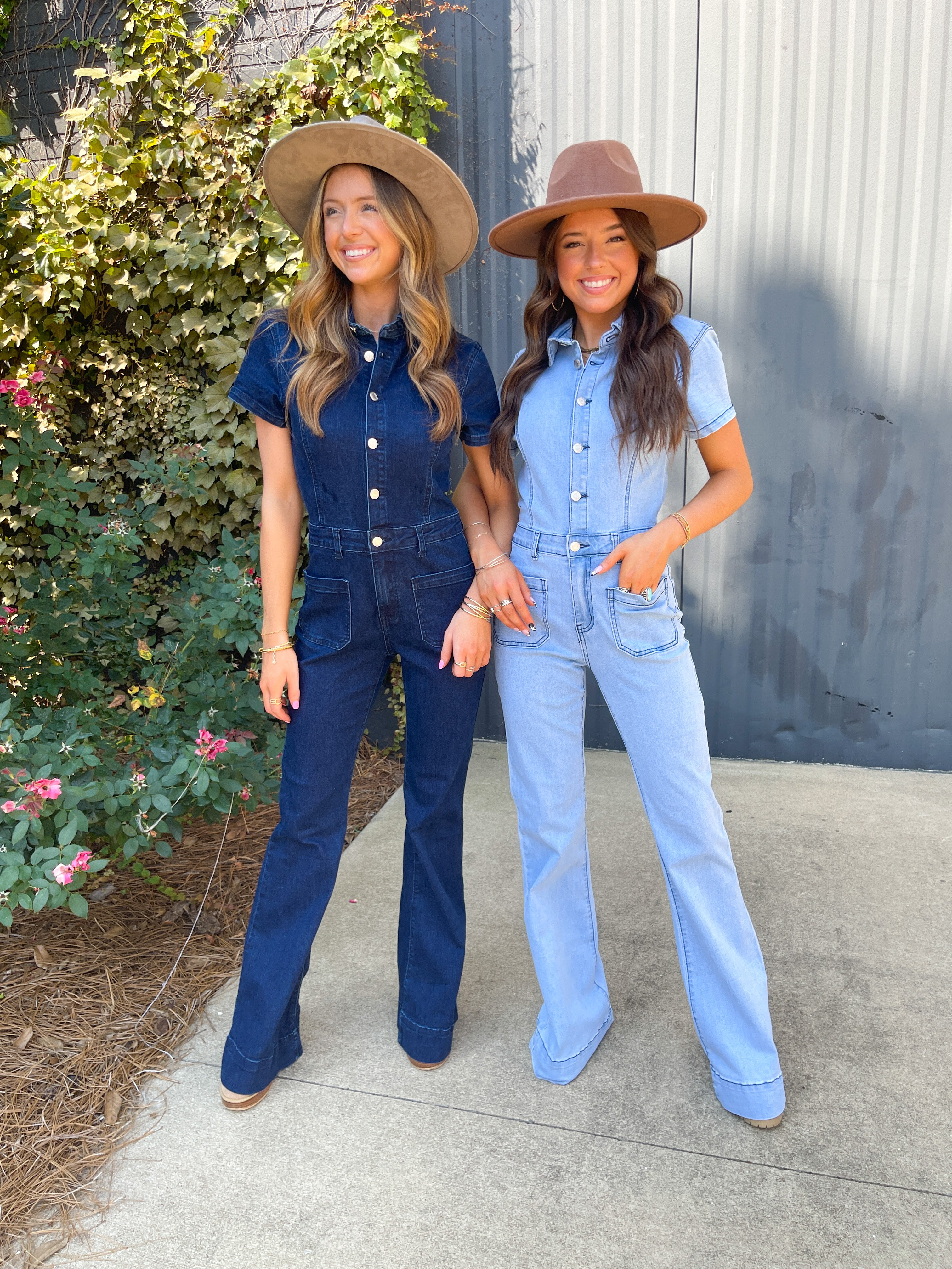 Western Denim Jumpsuit