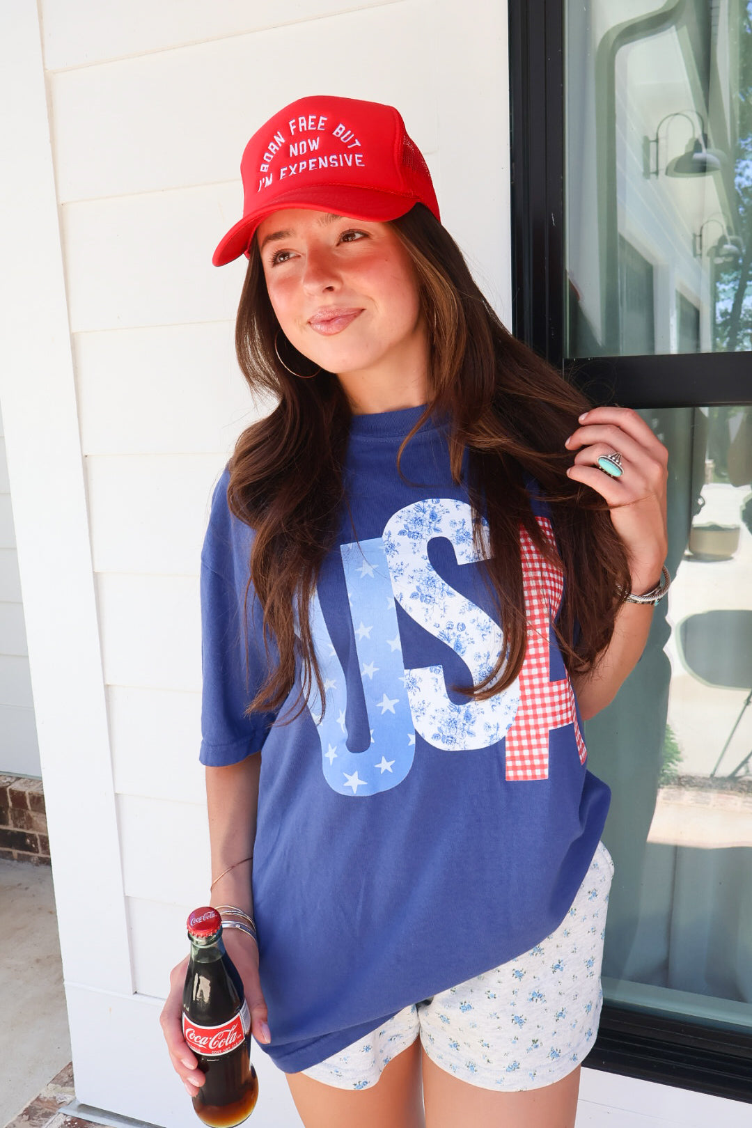 USA Patchwork Graphic Tee