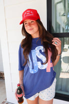 USA Patchwork Graphic Tee