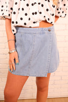 Classic Denim Skort
