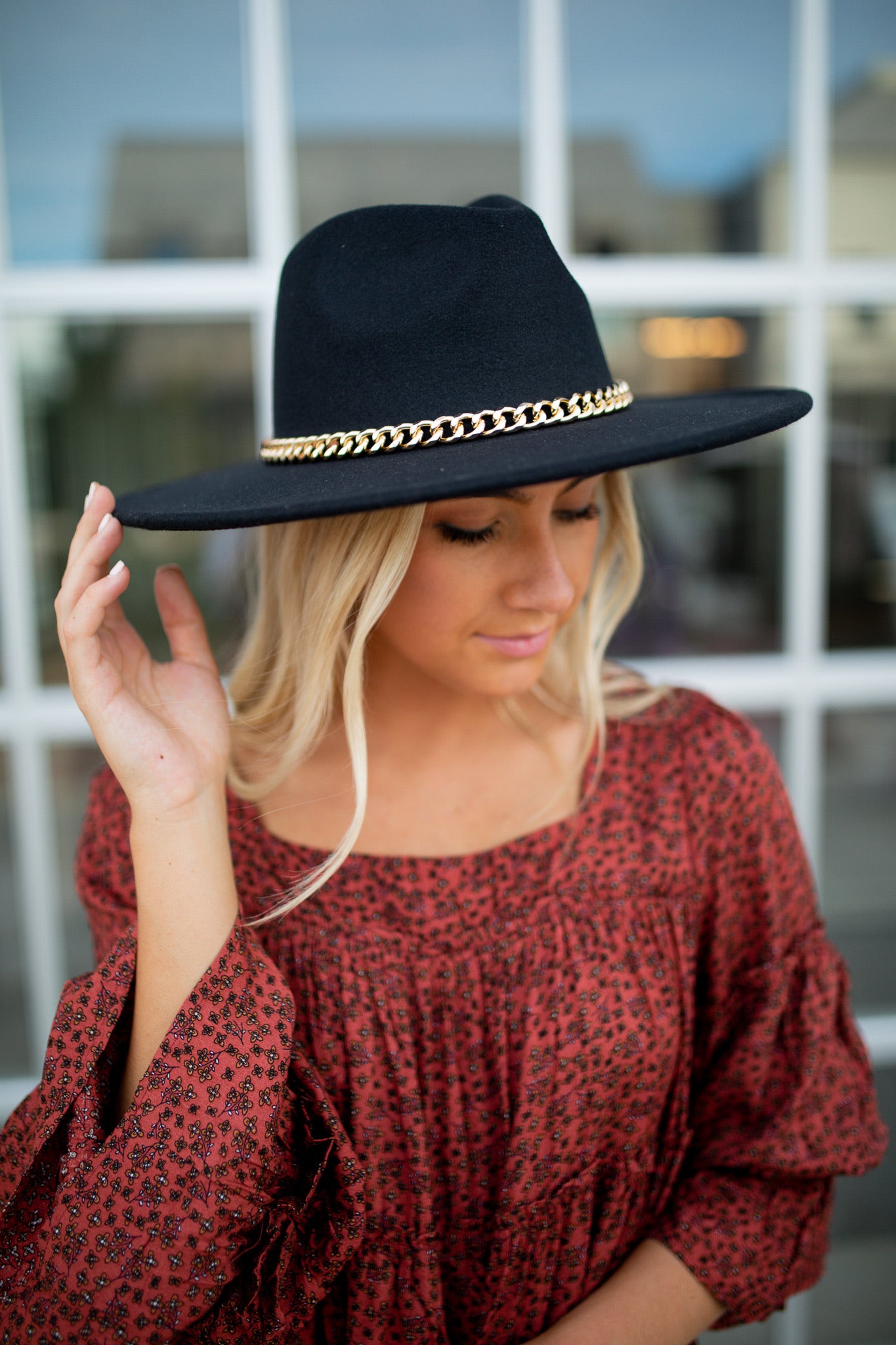 Black Gem Ladies' Felt Cowboy Hat, Black - Wilco Farm Stores